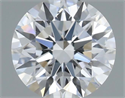 Natural Diamond 0.40 Carats, Round with Excellent Cut, G Color, VS2 Clarity and Certified by GIA