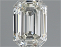 Diamante Natural 0.43 quilates, Asscher , Color J, claridad IF y certificado GIA
