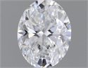 Natural Diamond 0.40 Carats, Oval with  Cut, E Color, VVS1 Clarity and Certified by GIA