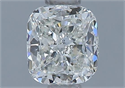Natural Diamond 0.51 Carats, Cushion with  Cut, H Color, SI1 Clarity and Certified by GIA