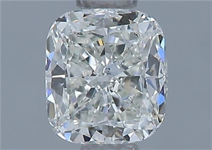 Foto Diamante Natural 0.51 quilates, Del cojín , Color H, claridad SI1 y certificado GIA de