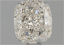 Natural Diamond 0.70 Carats, Cushion with  Cut, J Color, SI1 Clarity and Certified by GIA