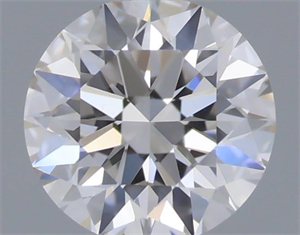 Picture of Natural Diamond 0.40 Carats, Round with Excellent Cut, I Color, VVS1 Clarity and Certified by GIA