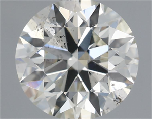 Foto Diamante Natural 0.66 quilates, Redondo , Color I, claridad SI2 y certificado IGI de