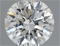 Natural Diamond 0.50 Carats, Round with Very Good Cut, H Color, VVS2 Clarity and Certified by GIA