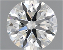 Diamante Natural 1.32 quilates, Redondo , Color H, claridad SI1 y certificado HRD
