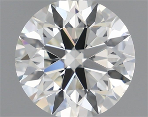 Foto Diamante Natural 1.32 quilates, Redondo , Color H, claridad SI1 y certificado HRD de