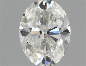 Picture of Natural Diamond 0.50 Carats, Oval with  Cut, H Color, VS1 Clarity and Certified by GIA