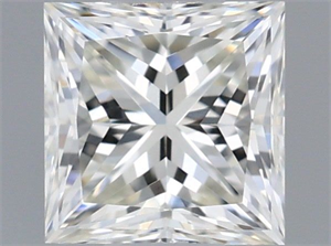 Foto Diamante Natural 0.43 quilates, Princesa , Color K, claridad VVS2 y certificado GIA de