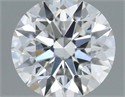 Natural Diamond 0.41 Carats, Round with Excellent Cut, G Color, VVS1 Clarity and Certified by GIA