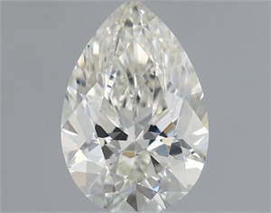 Foto Diamante Natural 0.41 quilates, De pera , Color I, claridad IF y certificado GIA de