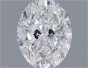 Diamante Natural 0.41 quilates, Ovalado , Color E, claridad VVS1 y certificado GIA