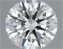 Natural Diamond 0.42 Carats, Round with Excellent Cut, G Color, SI1 Clarity and Certified by GIA