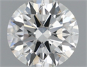 Diamante Natural 0.41 quilates, Redondo , Color I, claridad VVS1 y certificado GIA
