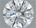 Diamante Natural 0.50 quilates, Redondo , Color I, claridad VS1 y certificado GIA