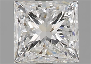Picture of Natural Diamond 1.95 Carats, Princess with  Cut, H Color, VS2 Clarity and Certified by GIA