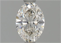 Diamante Natural 0.59 quilates, Ovalado , Color J, claridad VVS2 y certificado GIA