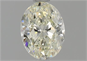 Natural Diamond 0.80 Carats, Oval with  Cut, L Color, SI1 Clarity and Certified by GIA