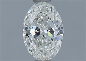 Foto Diamante Natural 0.56 quilates, Ovalado , Color I, claridad VS2 y certificado GIA de