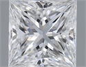 Diamante Natural 0.50 quilates, Princesa , Color D, claridad VS1 y certificado GIA