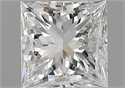 Natural Diamond 1.72 Carats, Princess with  Cut, F Color, VS2 Clarity and Certified by GIA