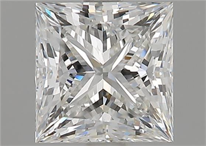 Foto Diamante Natural 1.70 quilates, Princesa , Color G, claridad VS1 y certificado GIA de