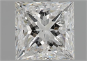 Natural Diamond 1.65 Carats, Princess with  Cut, F Color, SI2 Clarity and Certified by GIA