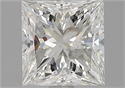 Natural Diamond 1.76 Carats, Princess with  Cut, I Color, I1 Clarity and Certified by GIA