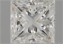 Natural Diamond 1.73 Carats, Princess with  Cut, H Color, VS1 Clarity and Certified by GIA