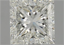Natural Diamond 1.80 Carats, Princess with  Cut, I Color, VS2 Clarity and Certified by GIA