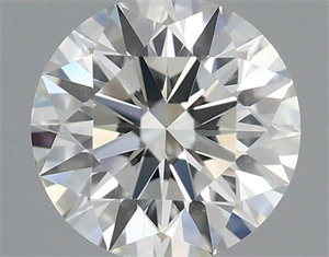 Picture of Natural Diamond 0.45 Carats, Round with Excellent Cut, J Color, VS1 Clarity and Certified by GIA