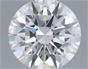 Diamante Natural 0.50 quilates, Redondo , Color J, claridad VVS1 y certificado GIA