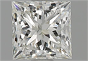 Diamante Natural 0.92 quilates, Princesa , Color I, claridad VVS2 y certificado GIA