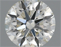 Natural Diamond 0.40 Carats, Round with Excellent Cut, I Color, SI1 Clarity and Certified by IGI