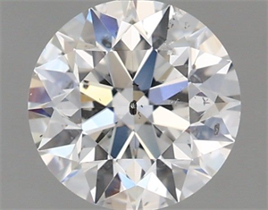 Picture of Natural Diamond 1.17 Carats, Round with Excellent Cut, E Color, SI2 Clarity and Certified by GIA