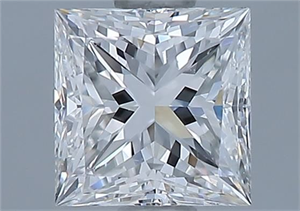 Foto Diamante Natural 0.74 quilates, Princesa , Color F, claridad VS1 y certificado GIA de