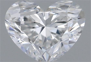 Picture of Natural Diamond 0.30 Carats, Heart with  Cut, E Color, VS1 Clarity and Certified by GIA