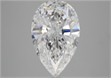 Diamante Natural 4.20 quilates, De pera , Color D, claridad VS2 y certificado GIA