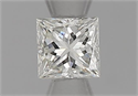 Natural Diamond 0.23 Carats, Princess with  Cut, J Color, VS2 Clarity and Certified by GIA