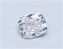Diamante Natural 1.01 quilates, Del cojín , Color D, claridad VVS1 y certificado GIA