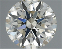 Natural Diamond 0.51 Carats, Round with Excellent Cut, K Color, VS1 Clarity and Certified by IGI