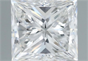 Natural Diamond 0.51 Carats, Radiant with  Cut, F Color, VVS1 Clarity and Certified by GIA