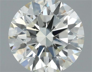 Picture of Natural Diamond 0.50 Carats, Round with Excellent Cut, M Color, VVS2 Clarity and Certified by GIA