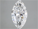 Natural Diamond 4.00 Carats, Marquise with  Cut, E Color, VS1 Clarity and Certified by GIA