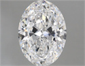 Diamante Natural 3.01 quilates, Ovalado , Color D, claridad SI1 y certificado GIA