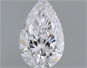 Diamante Natural 0.30 quilates, De pera , Color D, claridad I1 y certificado GIA