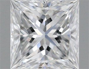 Foto Diamante Natural 0.30 quilates, Princesa , Color F, claridad VVS2 y certificado GIA de