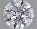 Natural Diamond 0.40 Carats, Round with Excellent Cut, E Color, I1 Clarity and Certified by GIA