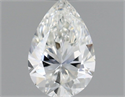 Natural Diamond 0.40 Carats, Pear with  Cut, I Color, VS2 Clarity and Certified by GIA