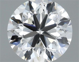 Picture of Natural Diamond 0.50 Carats, Round with Very Good Cut, H Color, VS1 Clarity and Certified by GIA